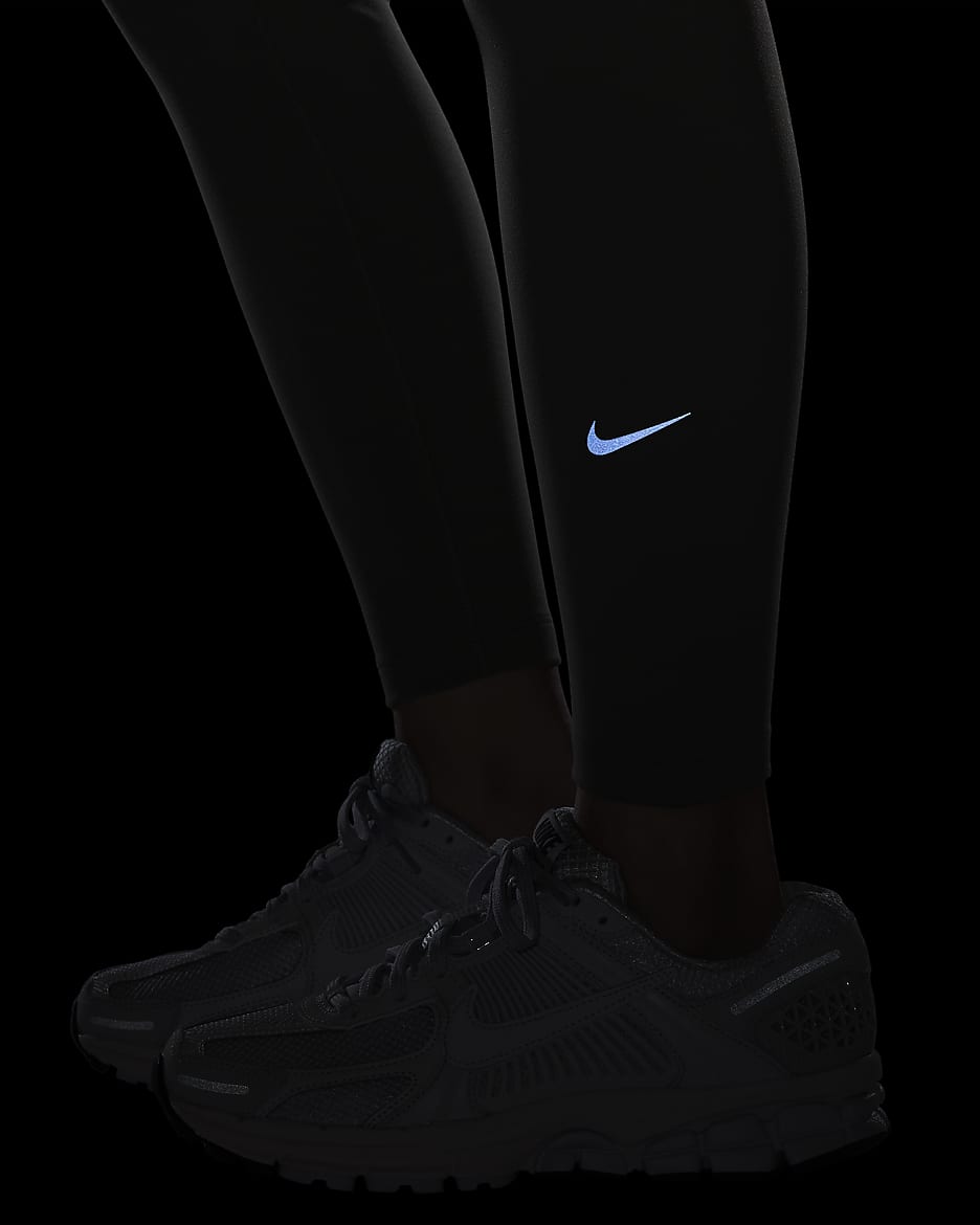 Legging 7/8 taille haute Nike One pour femme - Light Army/Noir