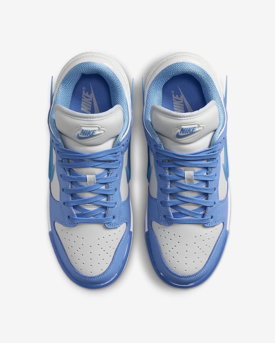 Nike Dunk Low Twist Women's Shoes - Photon Dust/White/University Blue