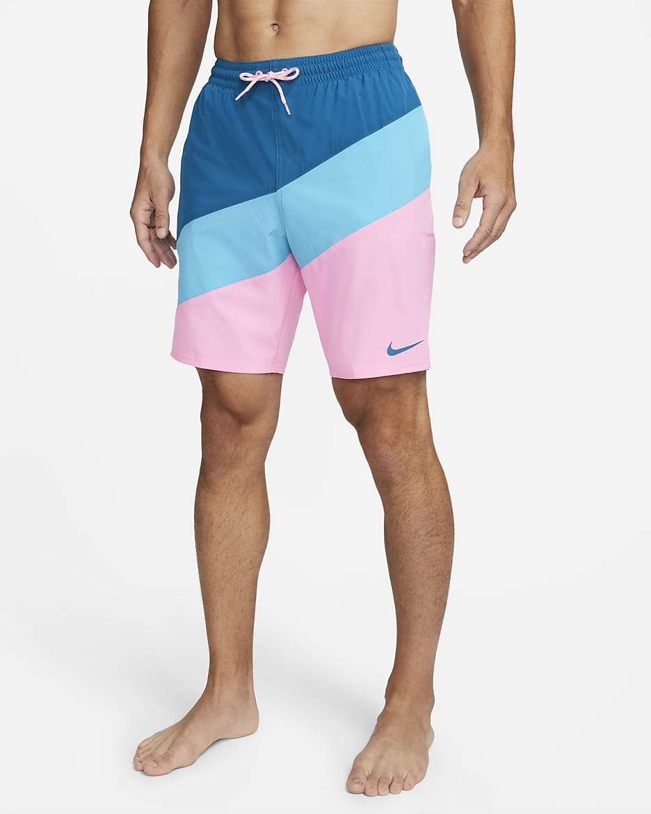 Nike Color Surge Men's 9" Volley Shorts - Pink Spell