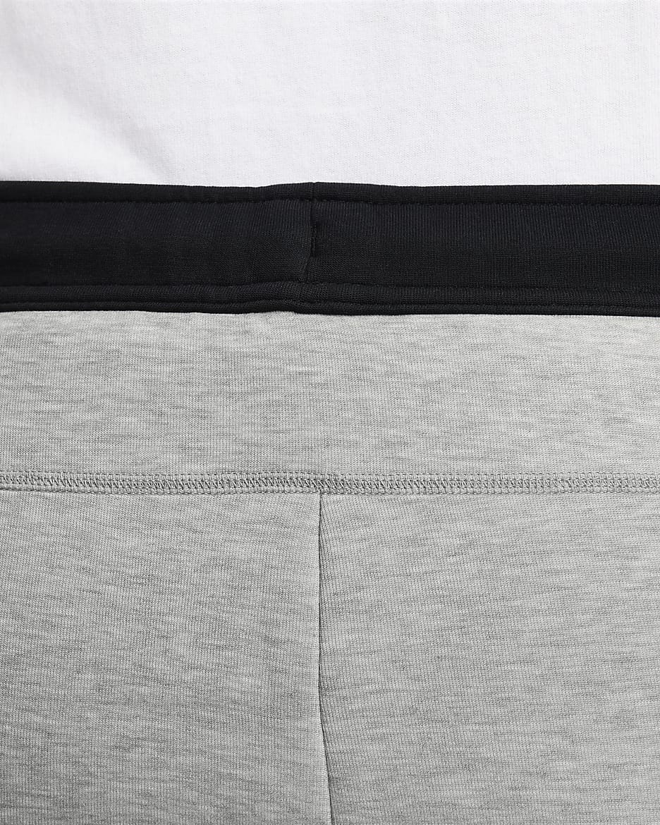 Joggingbyxor Nike Sportswear Tech Fleece för män - Dark Grey Heather/Svart/Vit