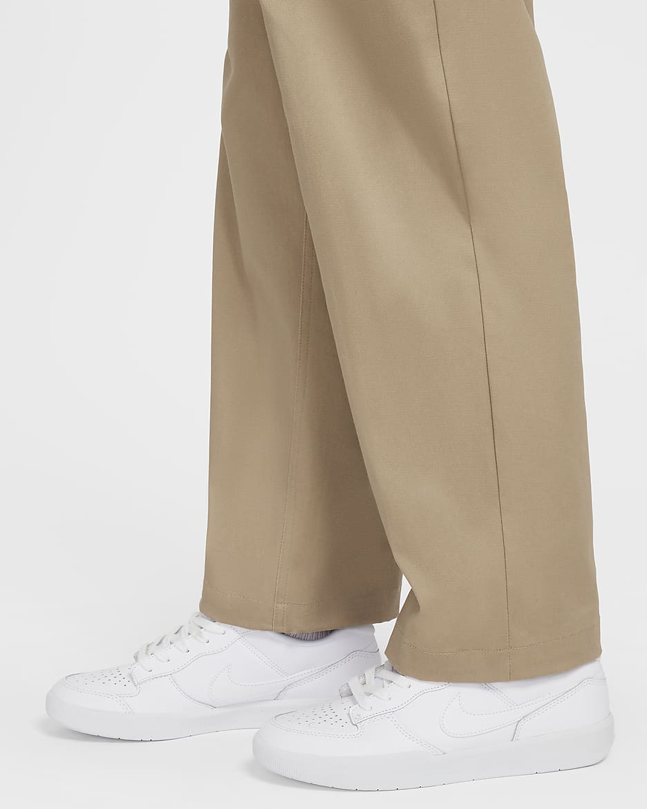 Pantaloni chino da skateboard Nike SB – Ragazzo/a - Khaki/Light Orewood Brown