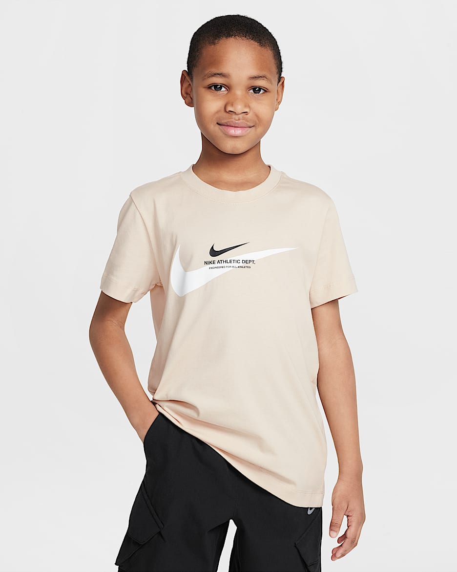 Nike Sportswear T-Shirt für ältere Kinder (Jungen) - Sanddrift