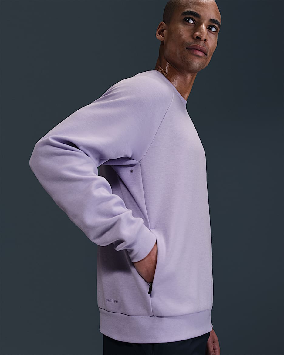 Nike Primary Fleece Men's Dri-FIT UV Performance Crew