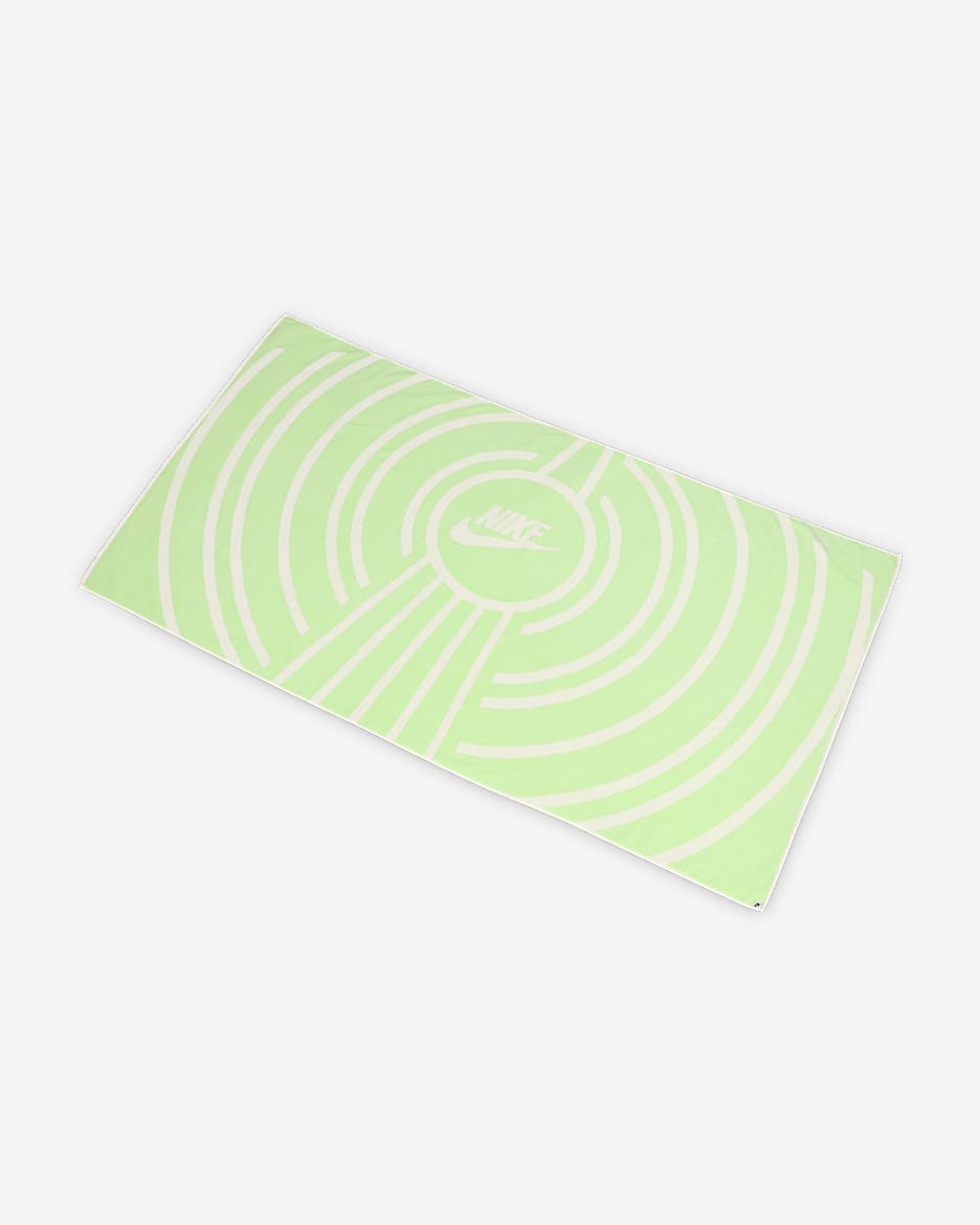 Nike Oversized Beach Towel - Barely Volt/Sail