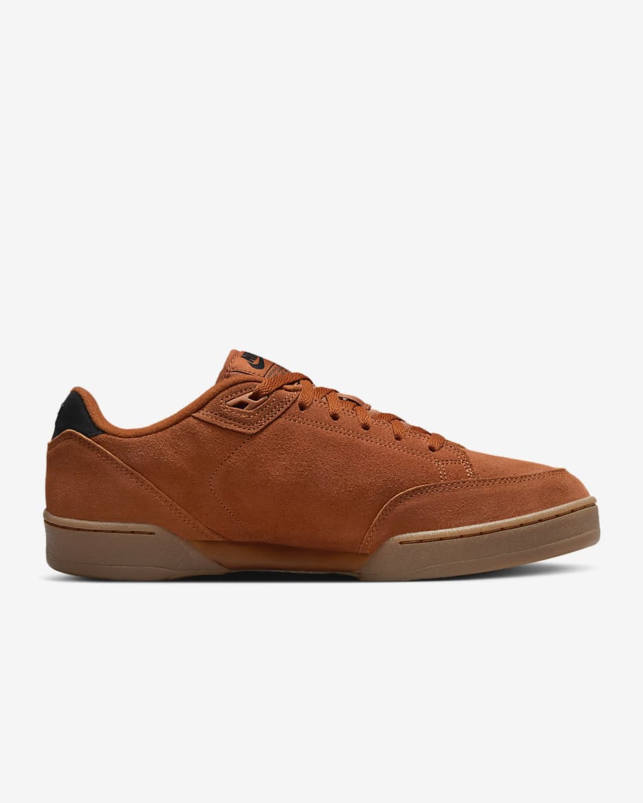 Nike Grandstand 2 Men's Shoes - Dark Russet/Black/Gum Medium Brown/Dark Russet