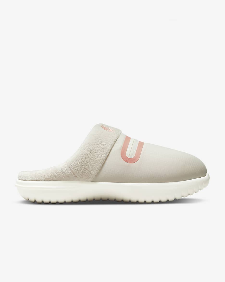 Nike Burrow Women's Slippers - Light Orewood Brown/Sail/Rose Whisper