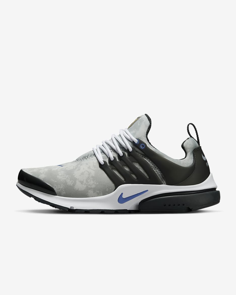 Nike Air Presto PRM Men's Shoes - Light Smoke Grey/Comet Blue/Lemon Wash/Anthracite