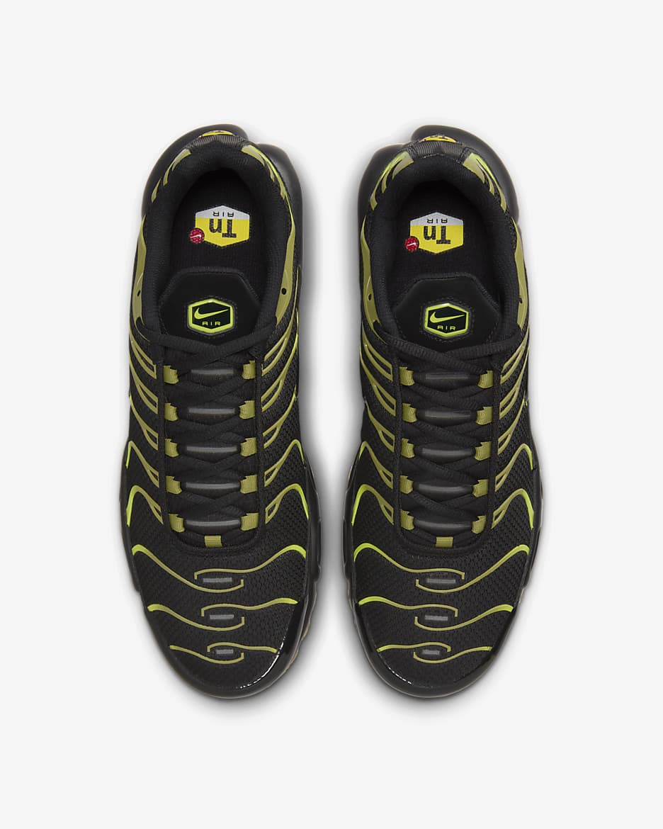 Pánské boty Nike Air Max Plus - Černá/Cyber/Pacific Moss/Černá