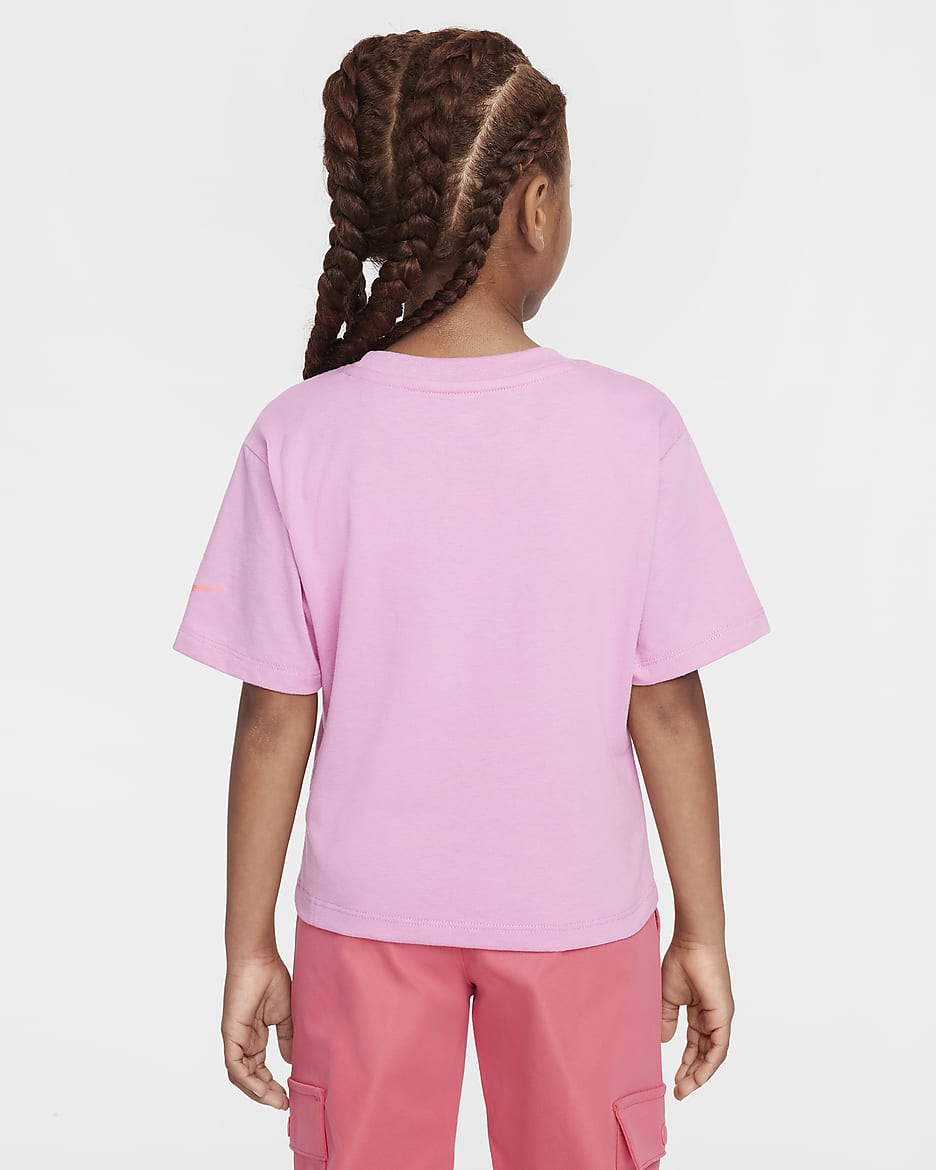 Nike Little Kids' Izzy Graphic T-Shirt - Magic Flamingo