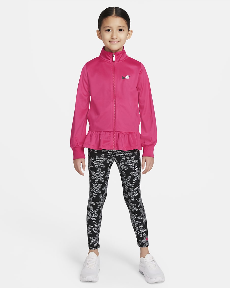 Nike Little Kids' Tracksuit Set - Black