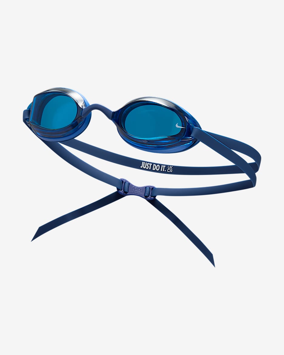 Goggles Nike Swim Legacy Comfort - Azul marino medianoche/Royal juego/Blanco