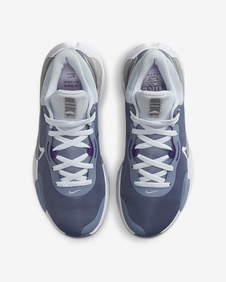 Tenis de básquetbol para mujer Nike Renew Elevate 3 - Carbón claro/Gris fútbol/Pizarra cenizo/Blanco