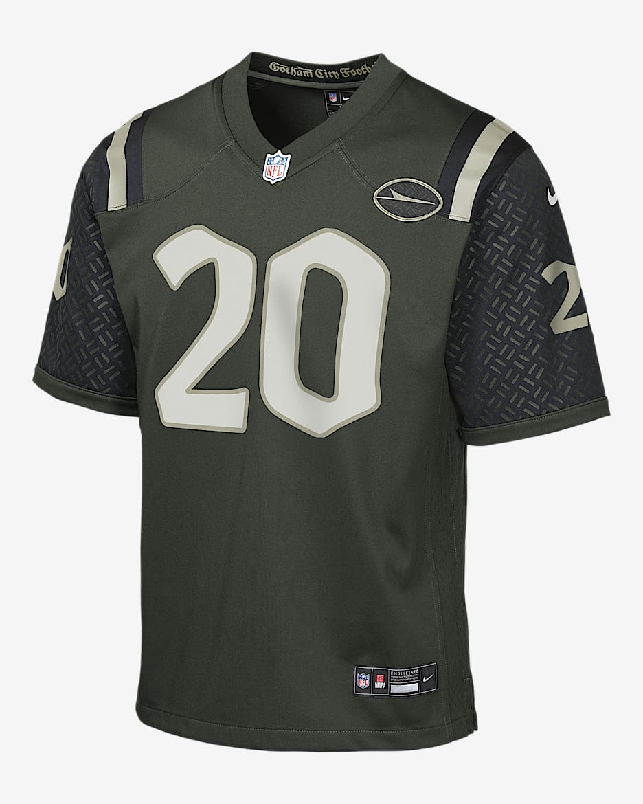 Breece Hall New York Jets Rivalries Collection Big Kids' Nike NFL Game Jersey - Green