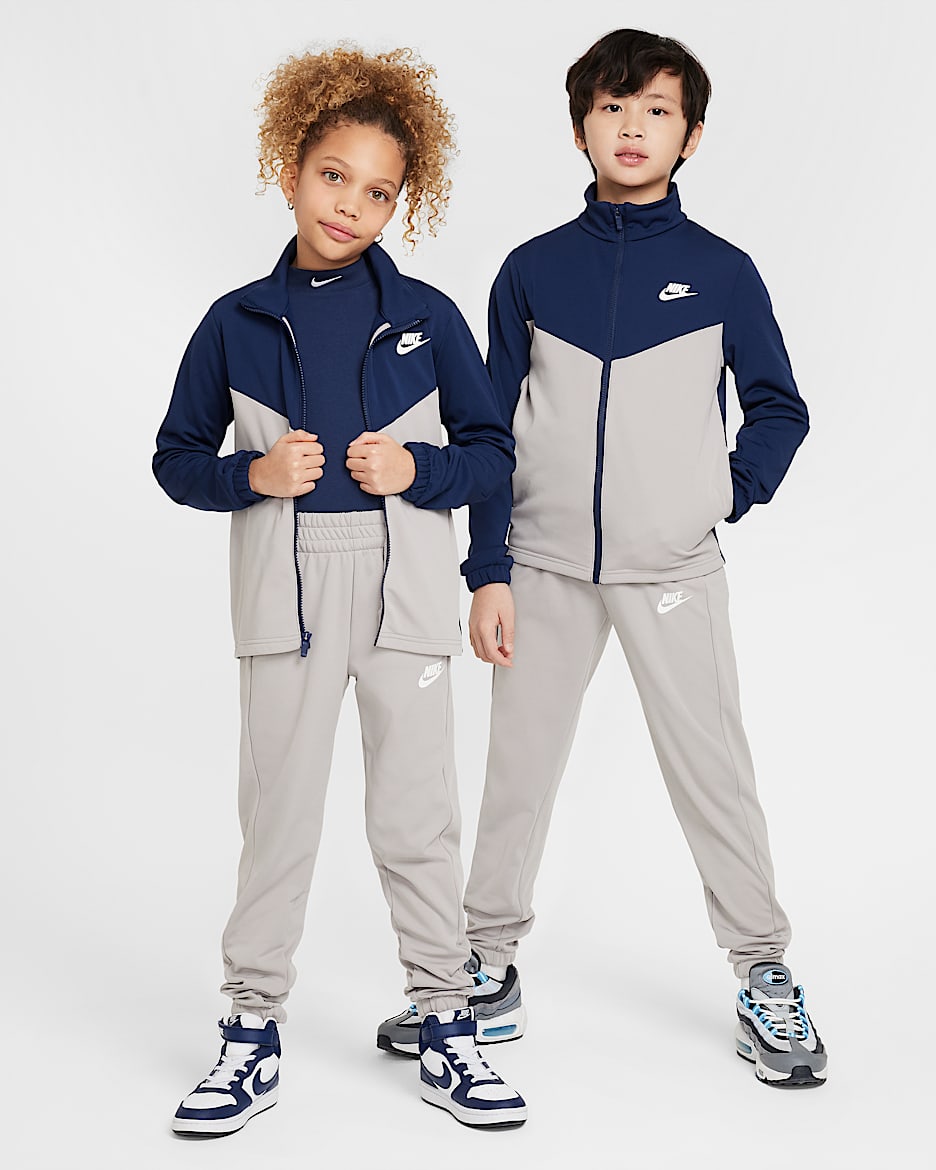 Survêtement Nike Sportswear pour ado - Midnight Navy/College Grey/Blanc