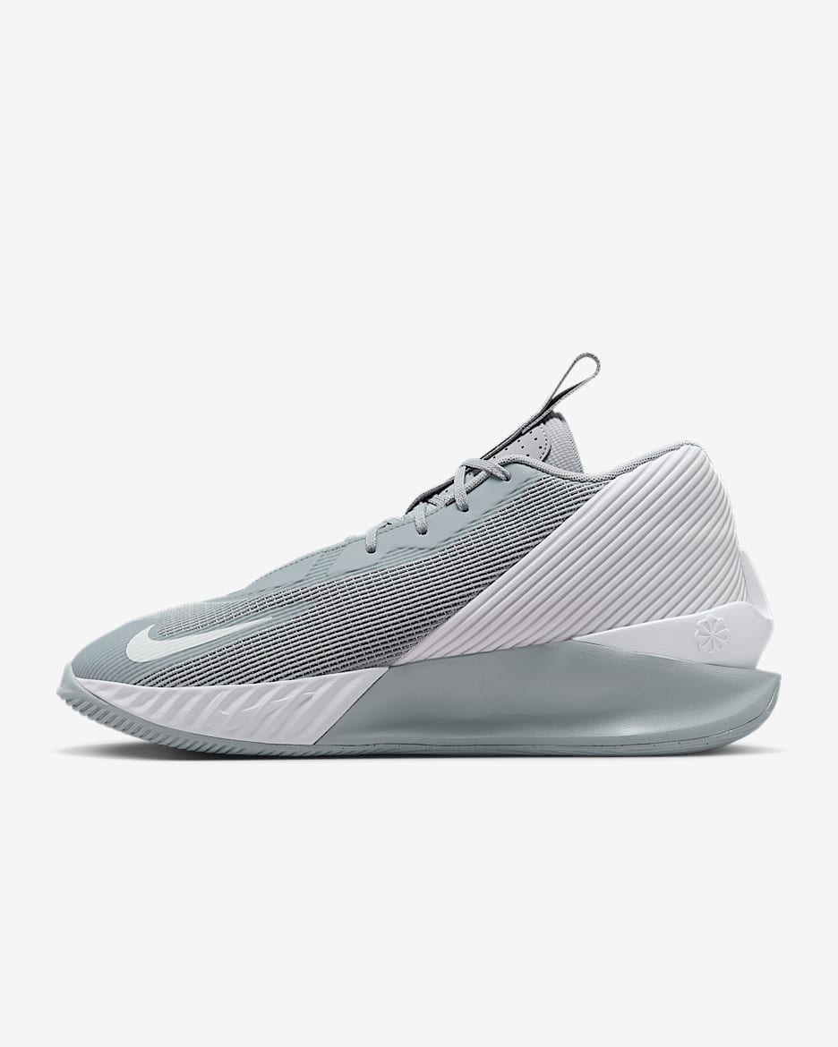 Nike G.T. Jump Academy Basketball Shoes - Wolf Grey/White/Black