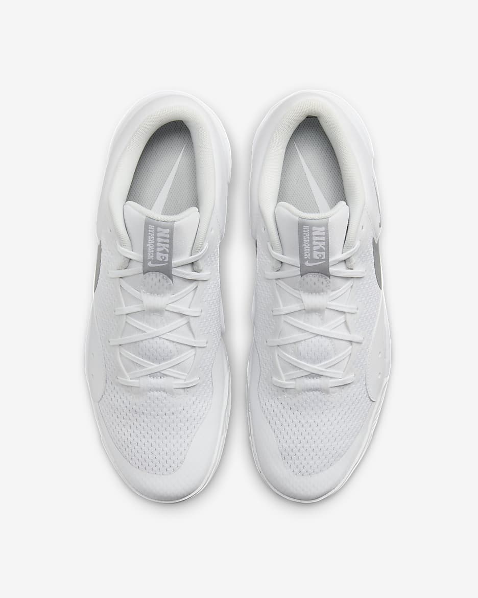 Tenis de vóleibol Nike Hyperquick - Blanco/Polvo fotón/Plata metalizado