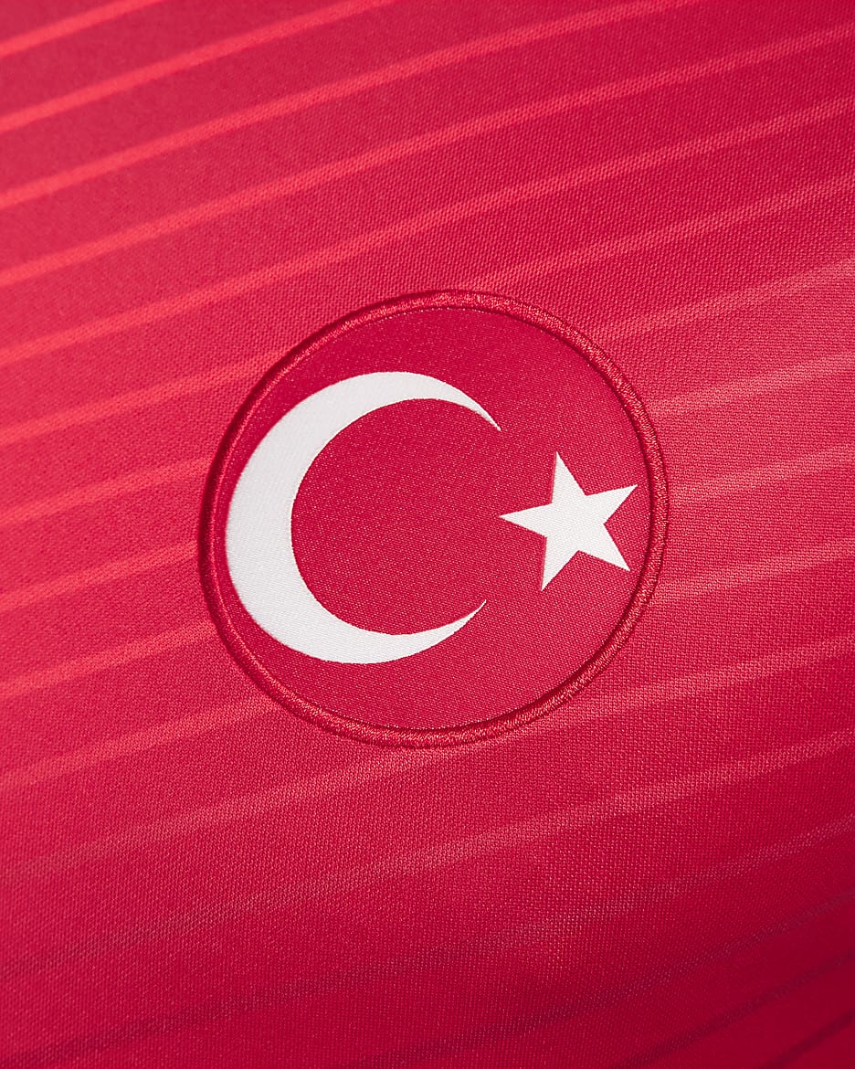 Türkei Academy Pro Nike Dri-FIT Kurzarm-Fußballoberteil für Herren - Sport Red/Dark Team Red/Bright Crimson/Weiß