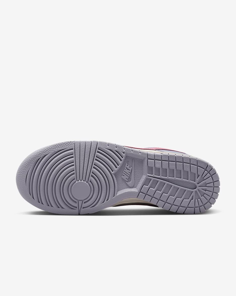 Nike Dunk Low Women's Shoes - Indigo Haze/Sail/Coral Chalk