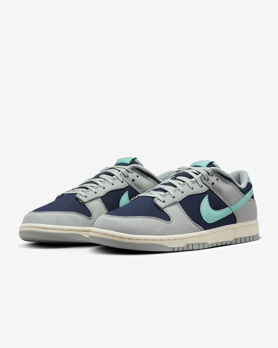 Nike Dunk Low Retro Premium Men's Shoes - Light Pumice/Dark Obsidian/Coconut Milk/Green Frost