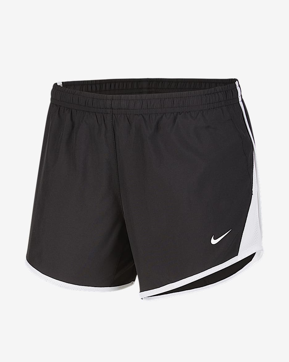 Nike 10K Girls' Running Shorts - Black/White/White/White