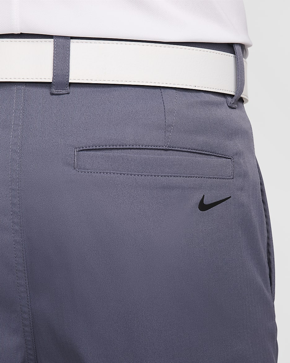 Nike Tour Repel Chino-Golfhose mit schmaler Passform für Herren - Light Carbon/Schwarz