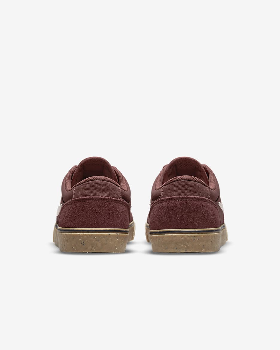 Nike SB Chron 2 Skate Shoe - Dark Pony/Dark Pony/Gum Light Brown/Sail