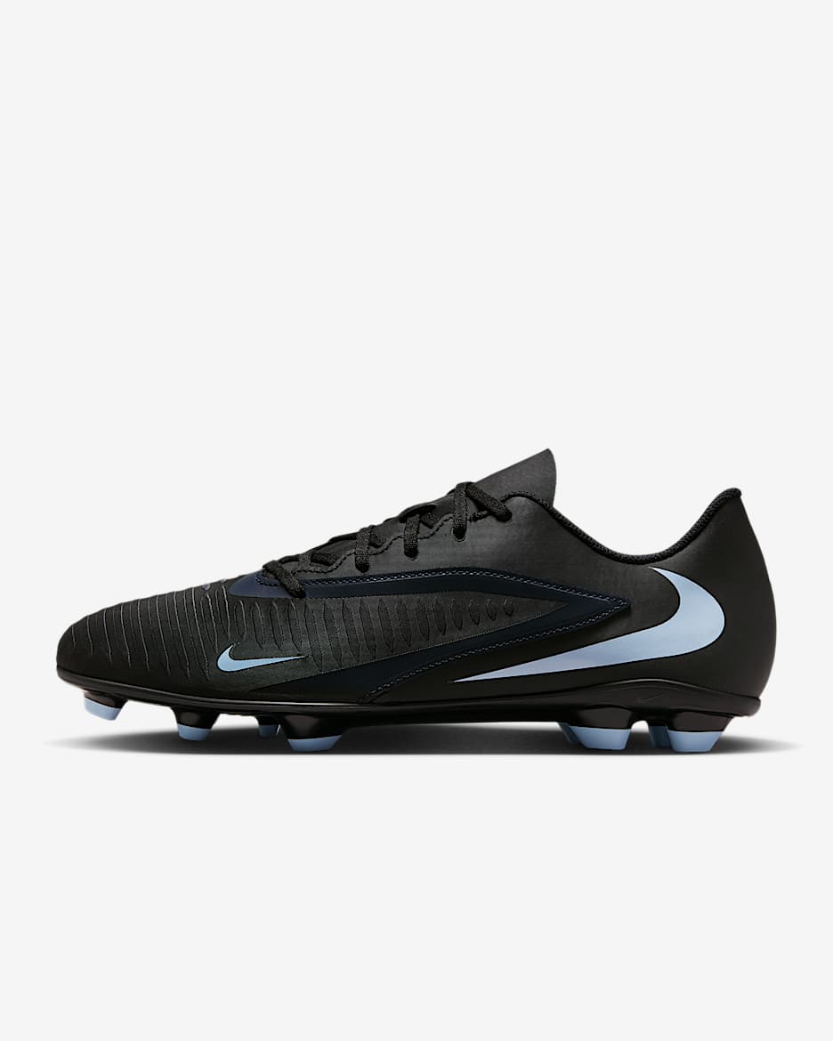 Nike Phantom 6 Low Club Multi-Ground Football Boot - Black/Black