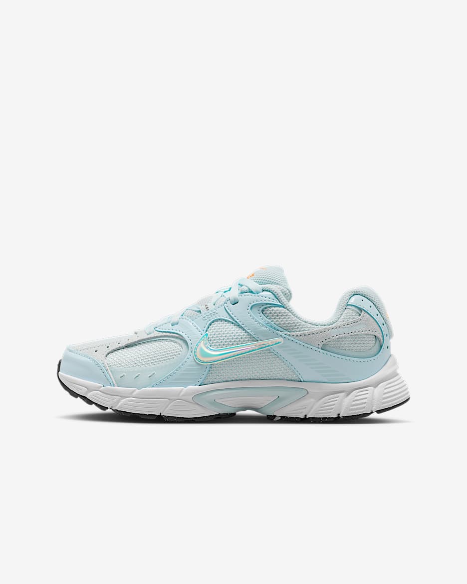 Nike V5 RNR Big Kids' (Girls') Shoes - Glacier Blue/Marrakesh/Off Noir/Orange Chalk