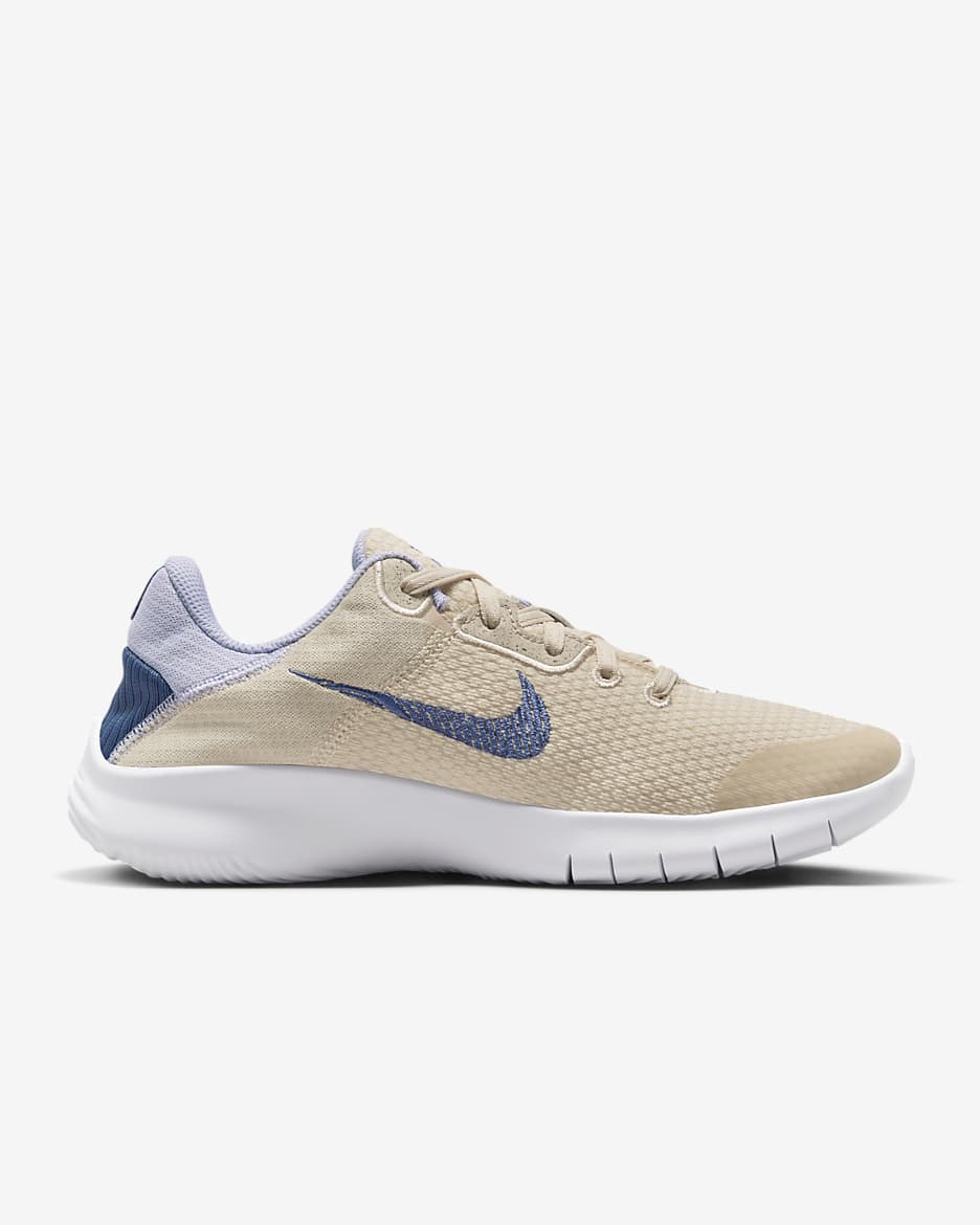 Nike Experience Run 11 Women's Road Running Shoes - Sand Drift/White/Oxygen Purple/Diffused Blue