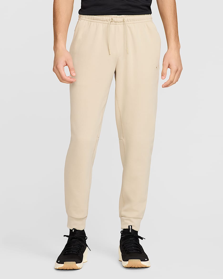 Nike Primary Fleece Men's Dri-FIT UV Performance Joggers - Desert Khaki/Desert Khaki