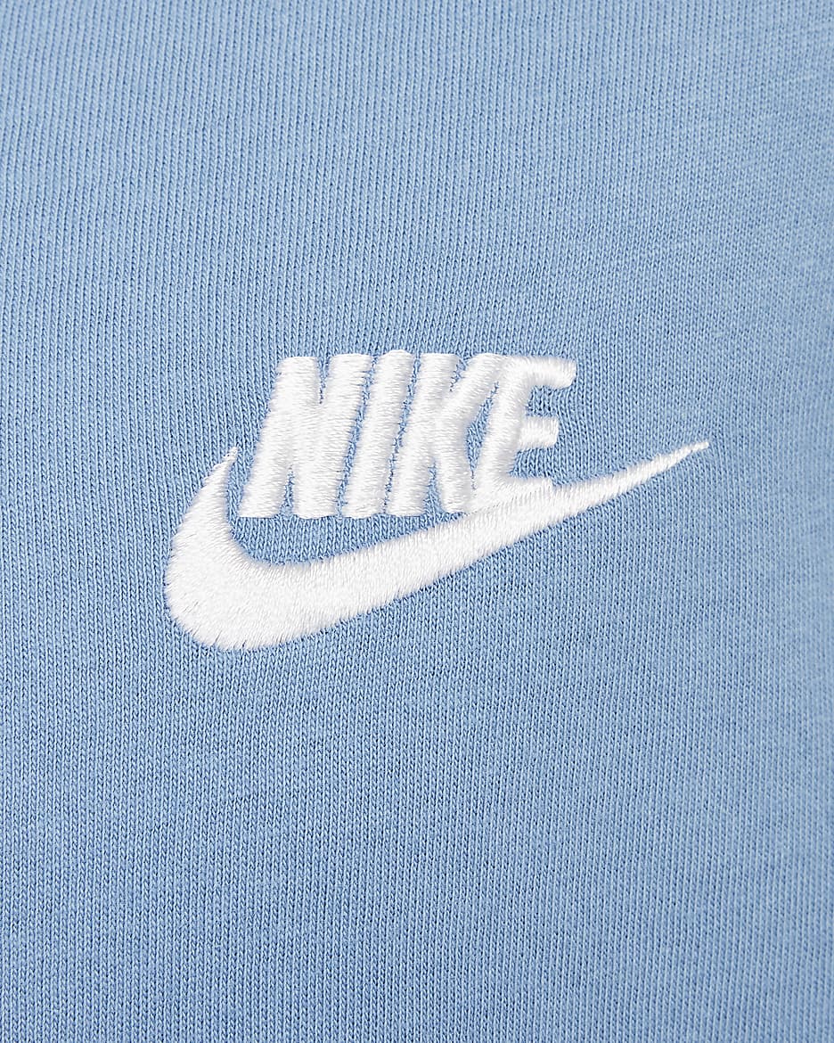 Playera para niños talla grande Nike Sportswear - Tormenta del Egeo