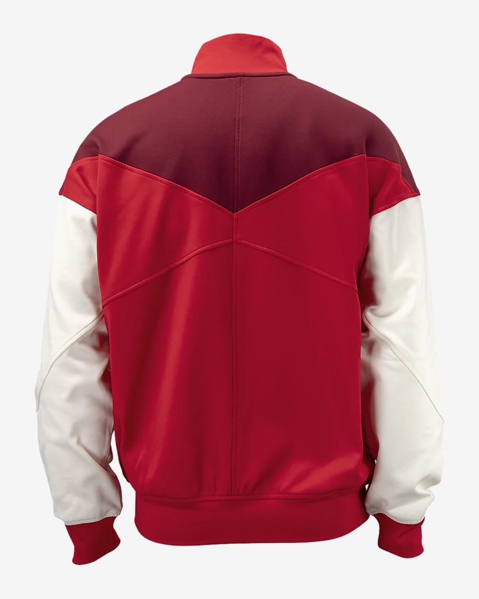 Canada Men's Nike Soccer Anthem Jacket - Red/Ivory