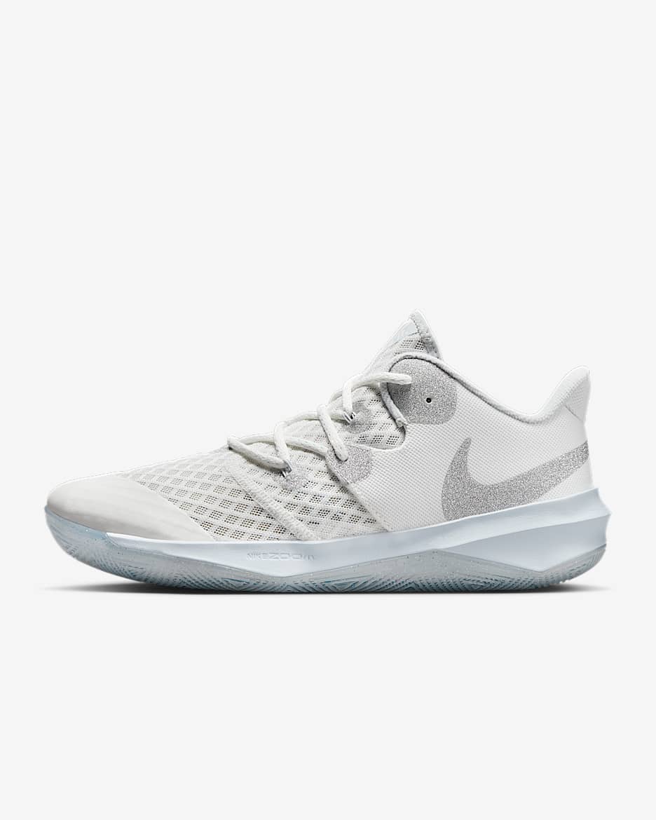 Nike Zoom Hyperspeed Court SE Volleyball Shoes - Summit White/Pure Platinum/Black