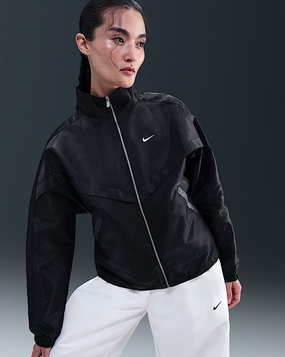 Nike Sportswear Windrunner Women's Jacket - Black/White