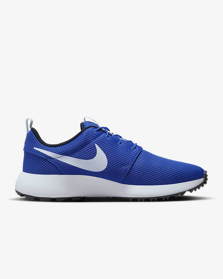 Roshe G Next Nature Men's Golf Shoes - Hyper Royal/Black/White