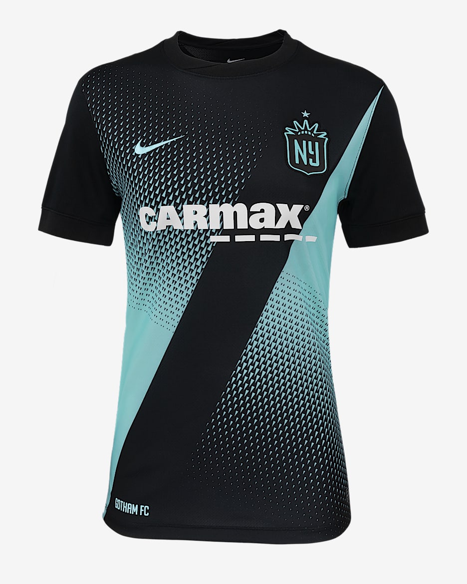 NJ/NY Gotham FC 2025 Stadium Home Women's Nike Dri-FIT NWSL Replica Jersey - Black/Copa