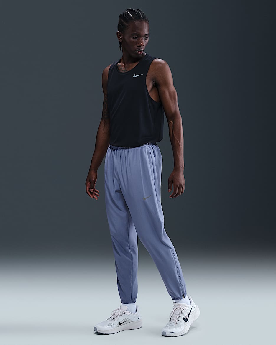 Nike Challenger Men's Dri-FIT Woven Running Trousers - World Indigo/Black