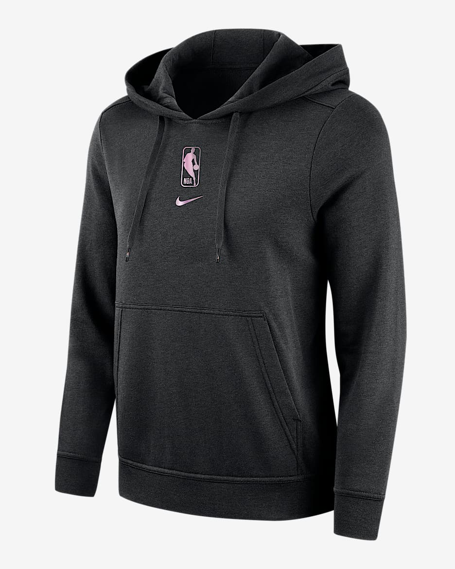 Team 31 Women's Nike NBA Fleece Pullover Hoodie - Black