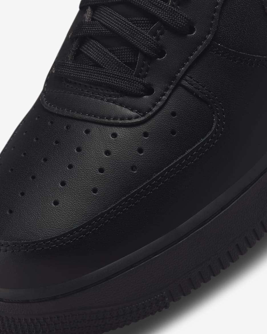 Nike Air Force 1 '07 Fresh Men's Shoes - Black/Black/Black/Anthracite