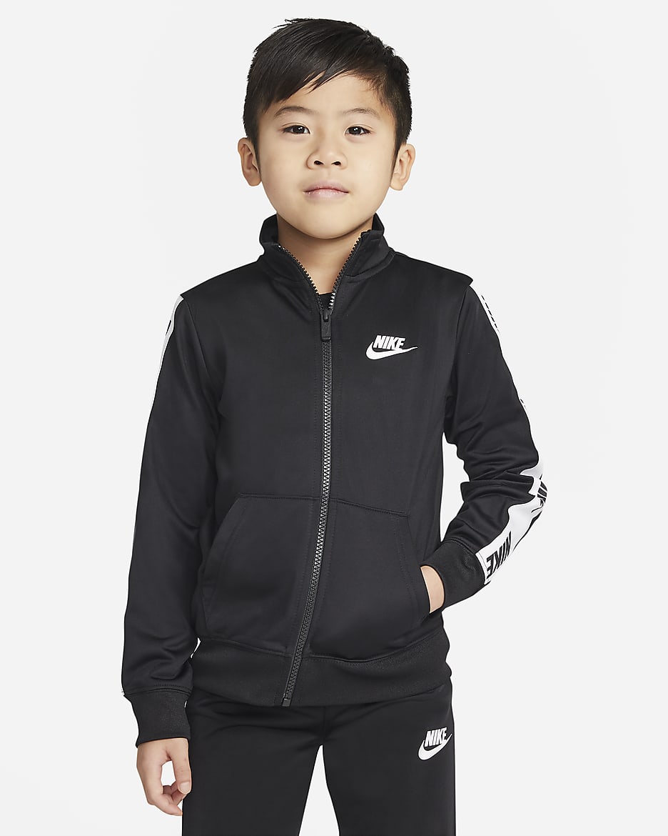 Nike Little Kids' Tracksuit - Black/White