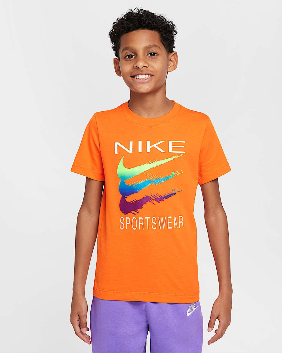 ナイキ スポーツウェア ジュニア Tシャツ - セーフティオレンジ