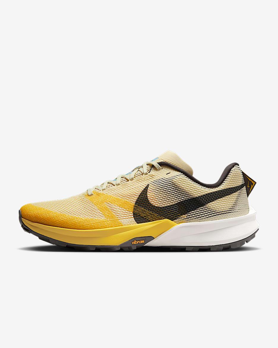 Nike Kiger 10 Men's Trail-Running Shoes - Alabaster/Lightning/Saturn Gold/Medium Ash