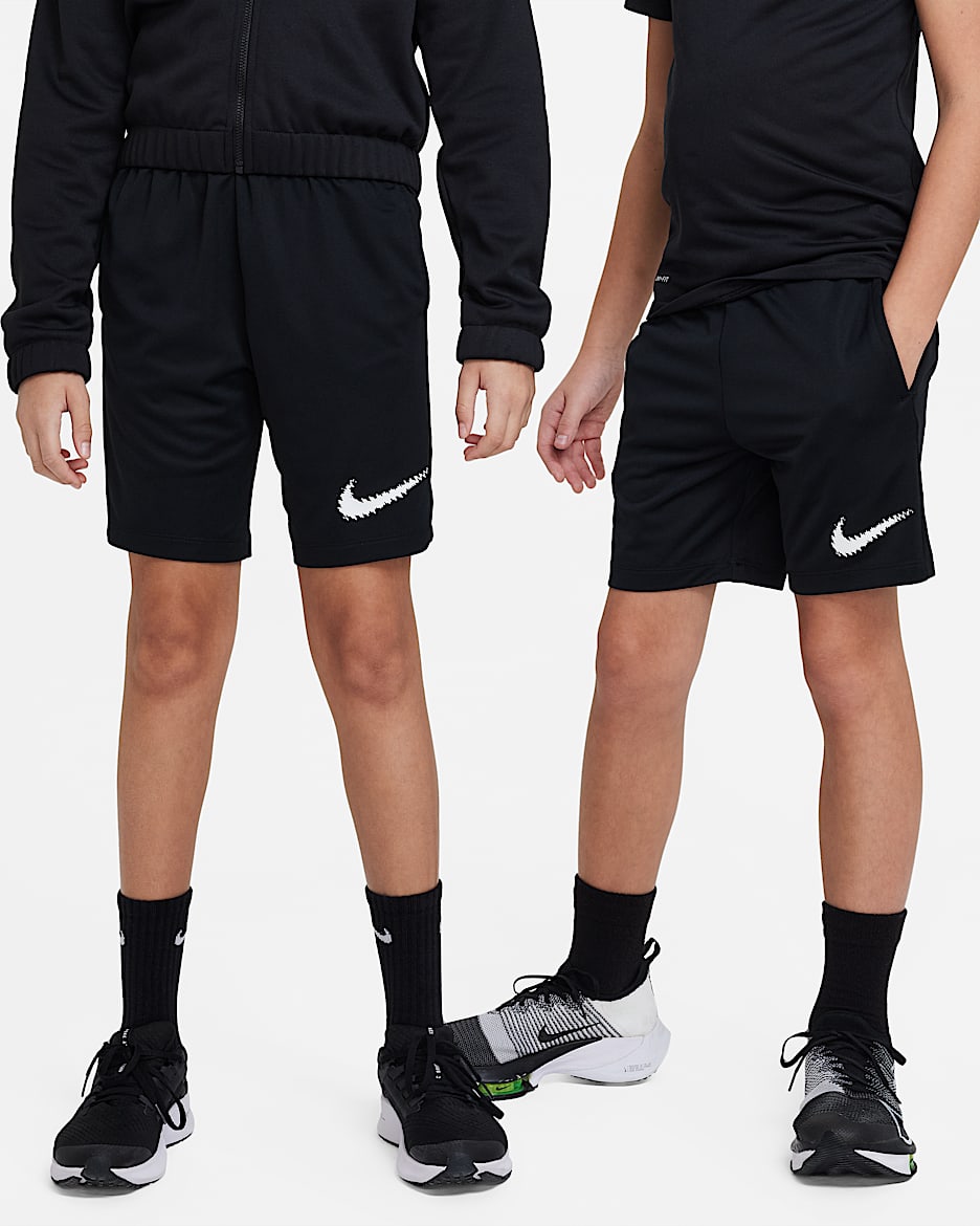 ナイキ Dri-FIT Trophy23 ジュニア トレーニングショートパンツ - ブラック/ホワイト