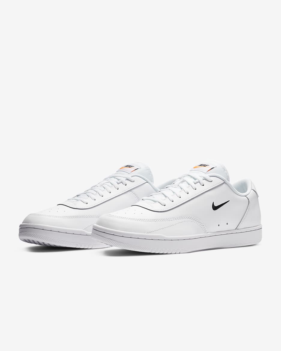 NikeCourt Vintage Men's Shoes - White/Total Orange/Black