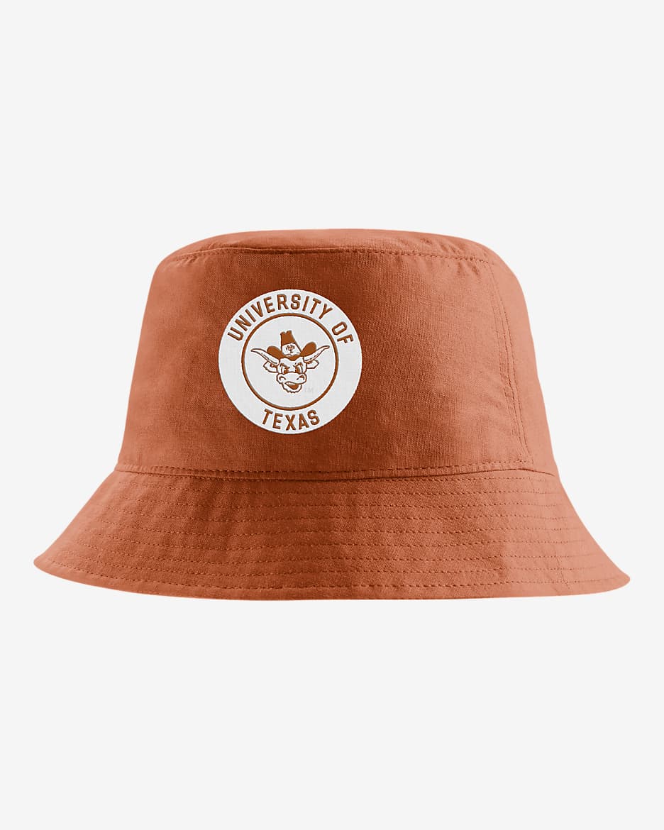 Texas Nike College Bucket Hat - Desert Orange