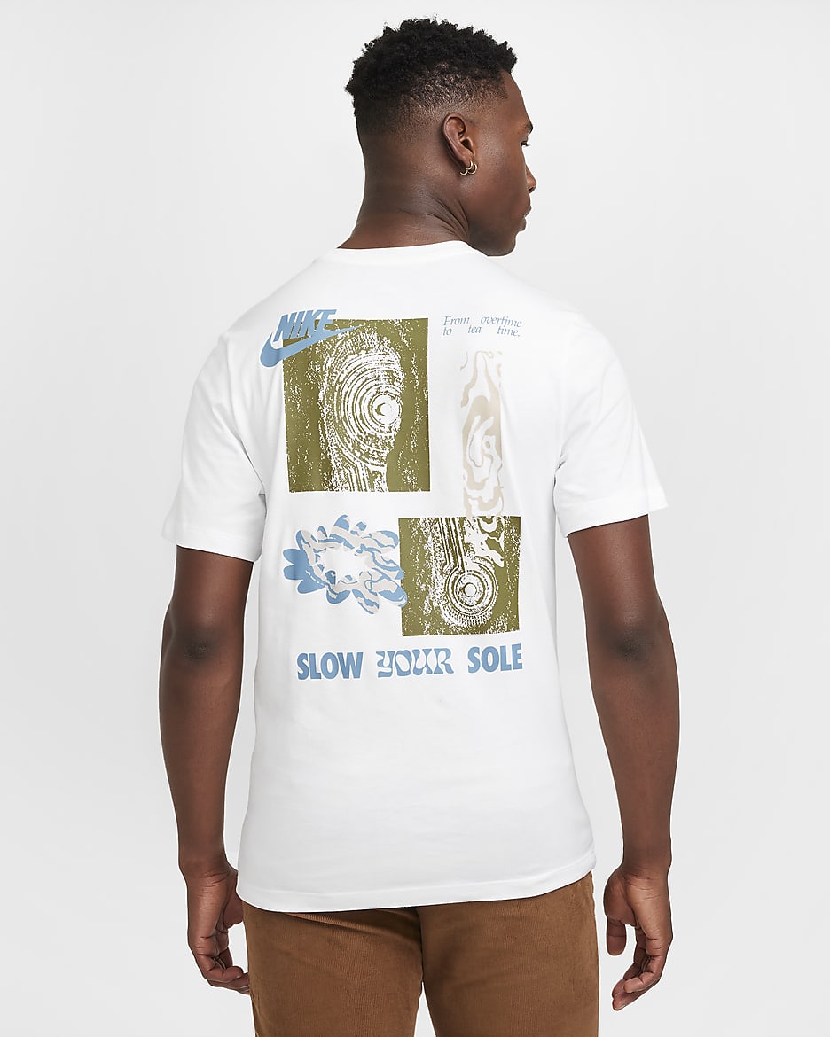 Playera Nike Sportswear Club - Blanco