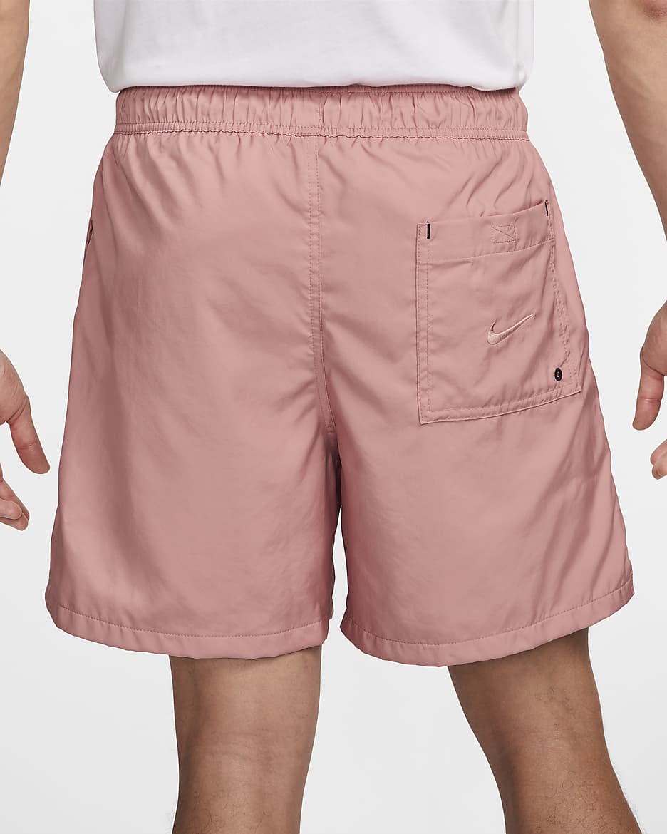 Nike Club Men's Flow Shorts - Red Stardust/Guava Ice