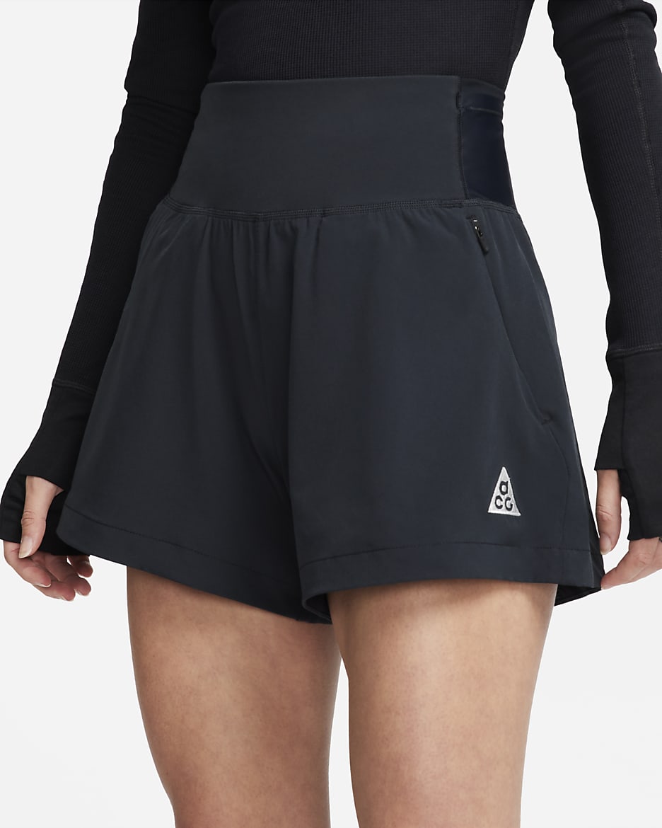 Nike ACG Dri-FIT 'New Sands' Women's Shorts - Black/Summit White