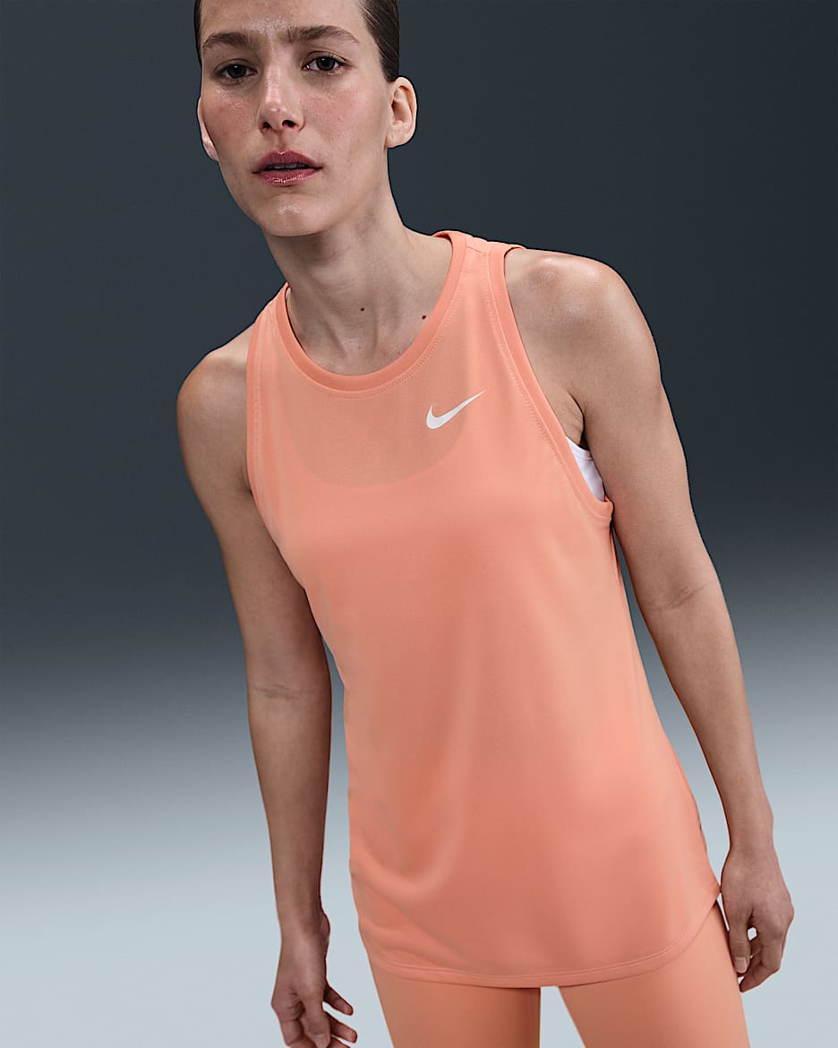 Nike Dri-FIT Women's Training Tank - Apricot Agate