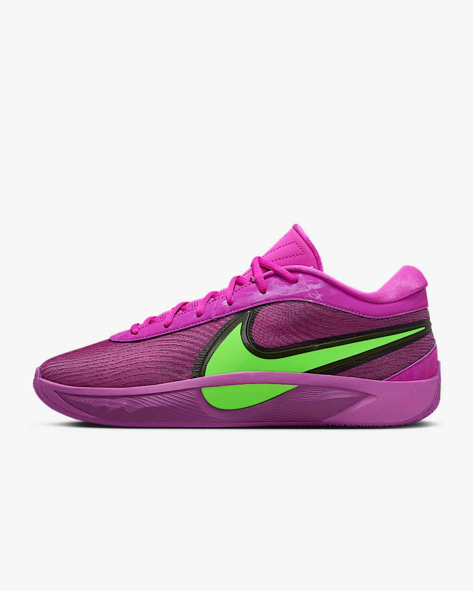 Giannis Freak 6 EP 籃球鞋 - Bold Berry/Hyper Violet/黑色/Green Strike